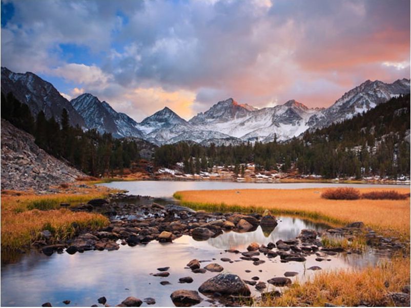 DecoNest Fototapeta - Krajobraz górski - nadchodząca wiosna - 300X231