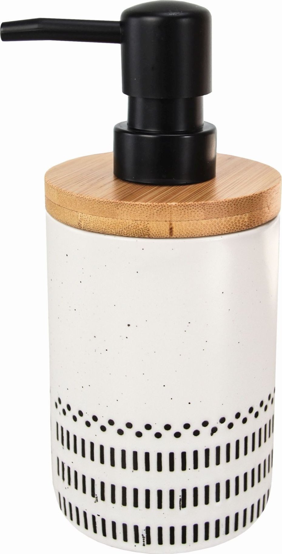 Dozownik do mydła Kleine Wolke Kleine Wolke Alva Dozownik do mydła czarny biały