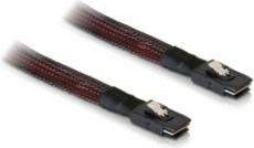 Delock SFF 8087 - SFF 8087, 0.5m, Czarny (83055)