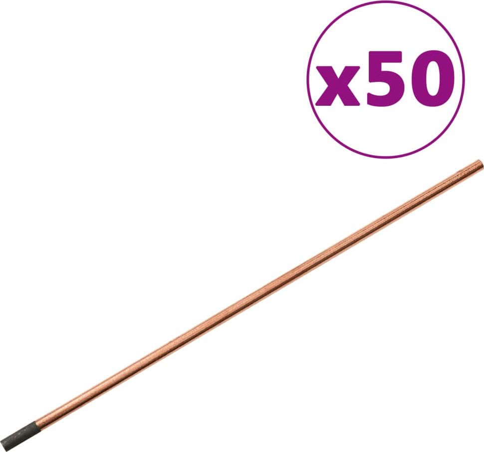 vidaXL Elektrody węglowe do naprawy wgnieceń, 50 szt.