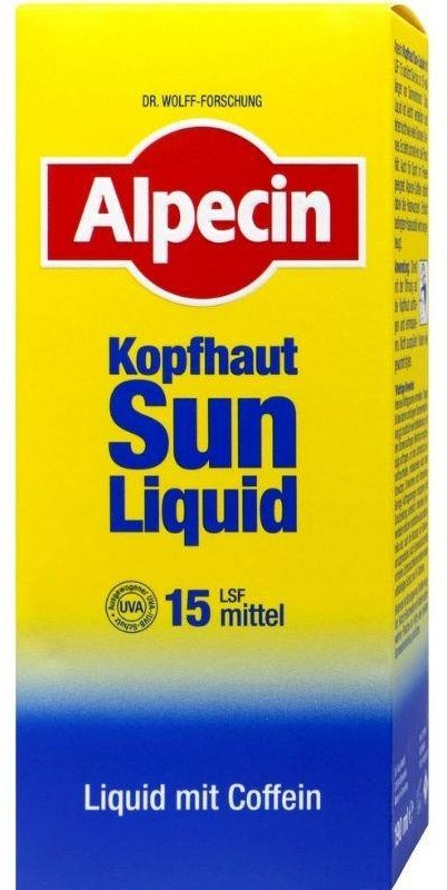 Alpecin tonik do włosów ochrona przed słońcem przed żółknięciem blondu 190ml