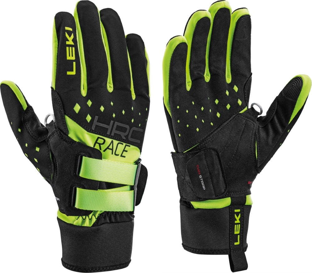 Leki LEKI RĘKAWICE HRC Race Shark yellow 11.0