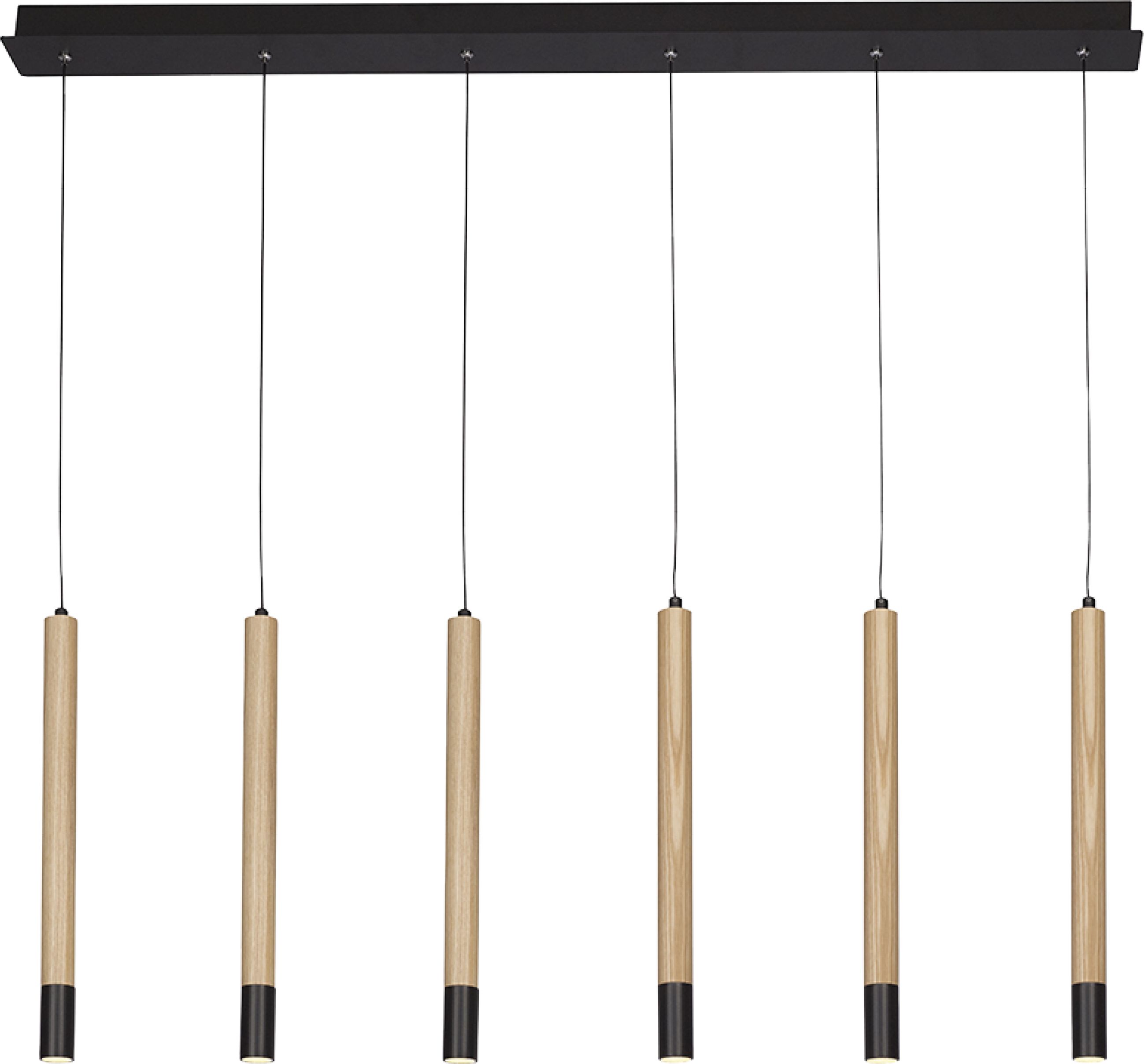 Lampa wisząca Azzardo Izolda nowoczesna czarny (AZ3340)