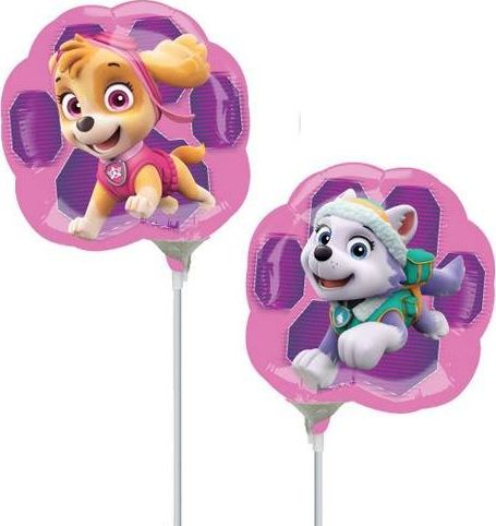 AMSCAN Balon foliowy do patyka Psi Patrol - 37 cm - 1 szt uniwersalny