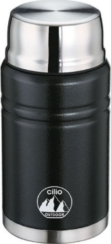 Cilio Termos obiadowy Monte 0.75 l Czarny