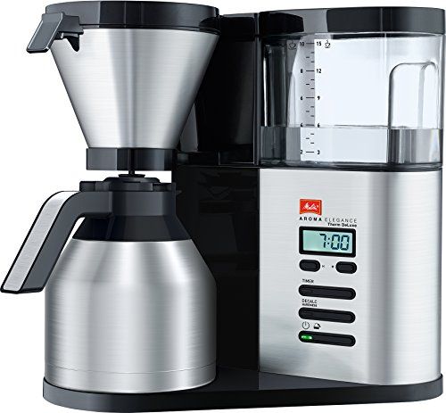 Ekspres przelewowy Melitta Melitta 1012-06 AromaElegance DeLuxe Ekspres przelewowy, czarny / stal nierdzewna