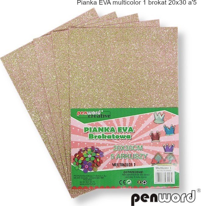 PIANKA EVA MULTICOLOR .1 BROKAT 20X30 a5