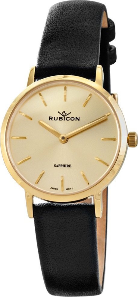 Zegarek Rubicon Zegarek damski Rubicon RBN157 czarny