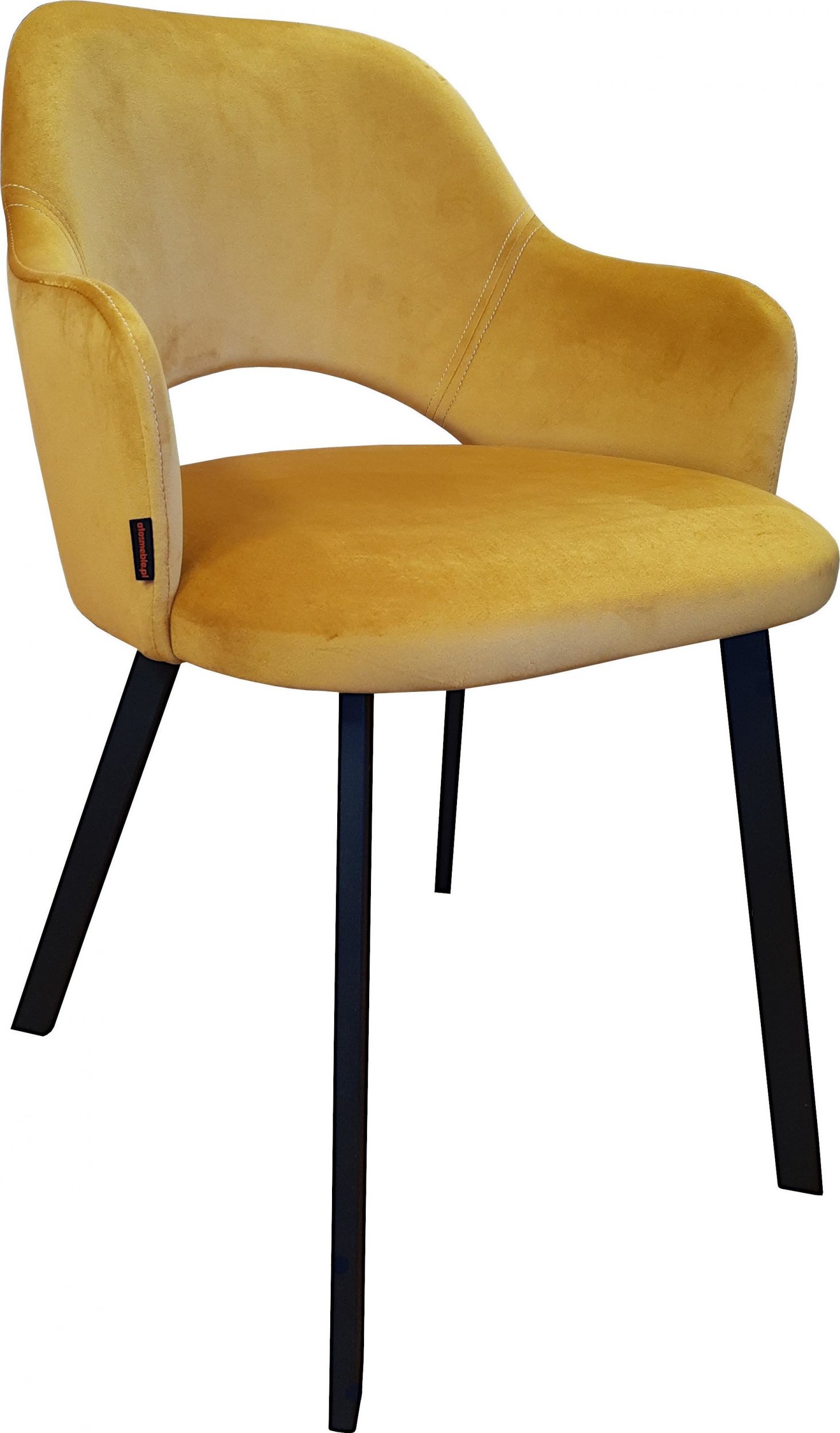 Atos Krzesło Milano noga czarna PROFIL MG15