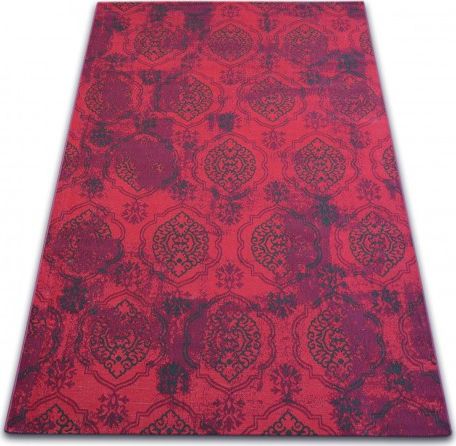 Dywany Łuszczów Dywan Vintage 22213/282 fuksja classic klasyczny, 200x290 cm