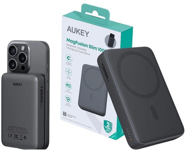 Powerbank Aukey PB-MS04 10000mAh Szary