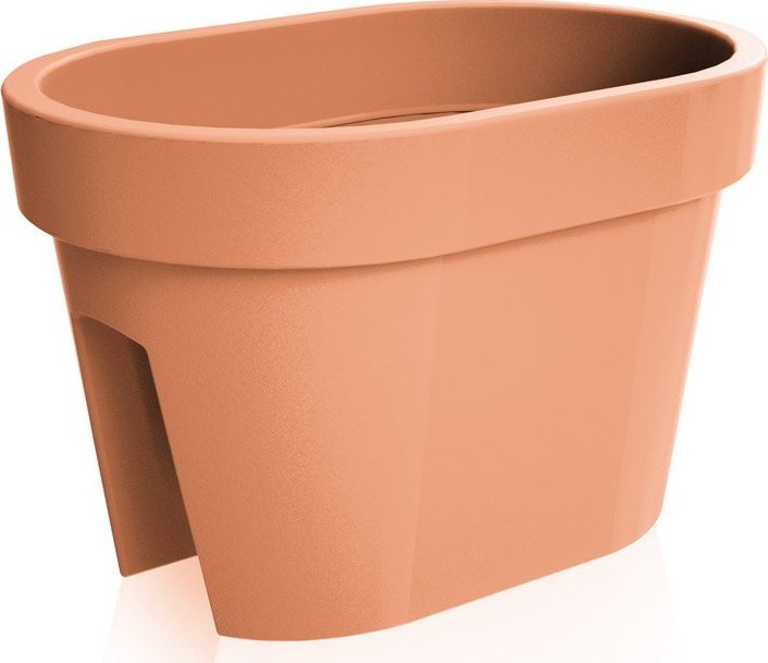 Prosperplast Doniczka balkonowa LOFLY RAILING DLOFR400 Terakota