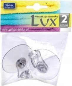 Galicja Wieszak samoprzylepny 2szt uniwersalny transparentny