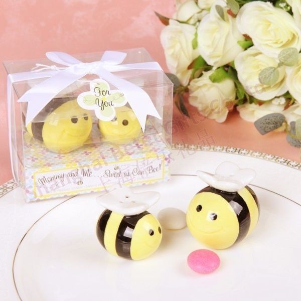 GiftWorld Solniczka i pieprzniczka Pszczółki