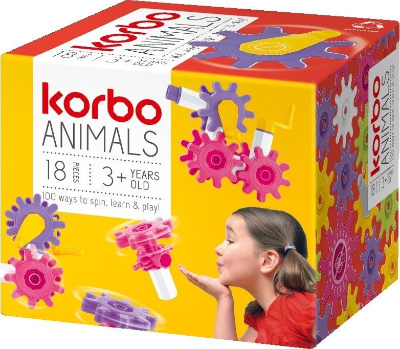 Korbo Klocki Animals 18