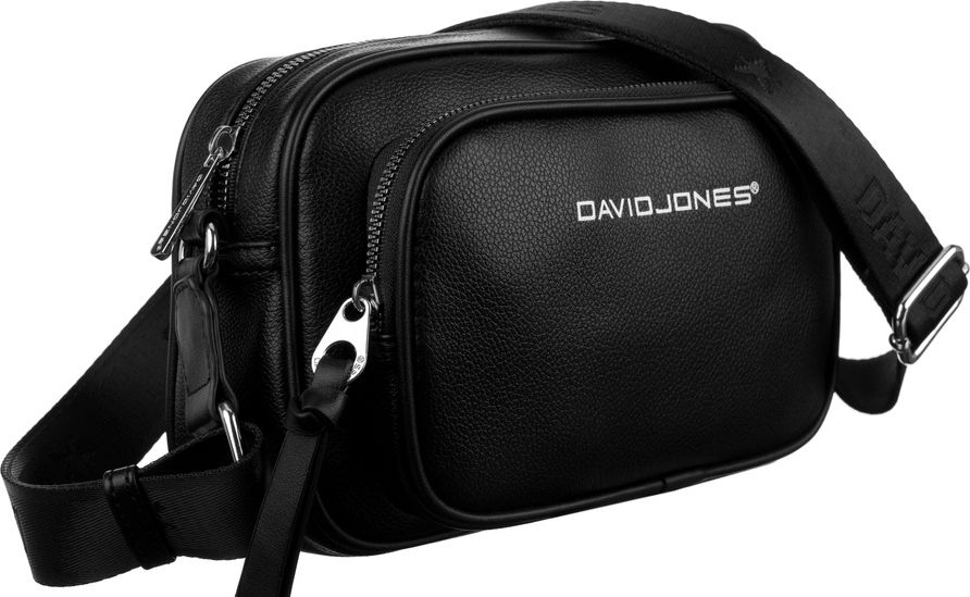 David Jones Niewielka listonoszka w sportowym stylu na szerokim pasku David Jones NoSize
