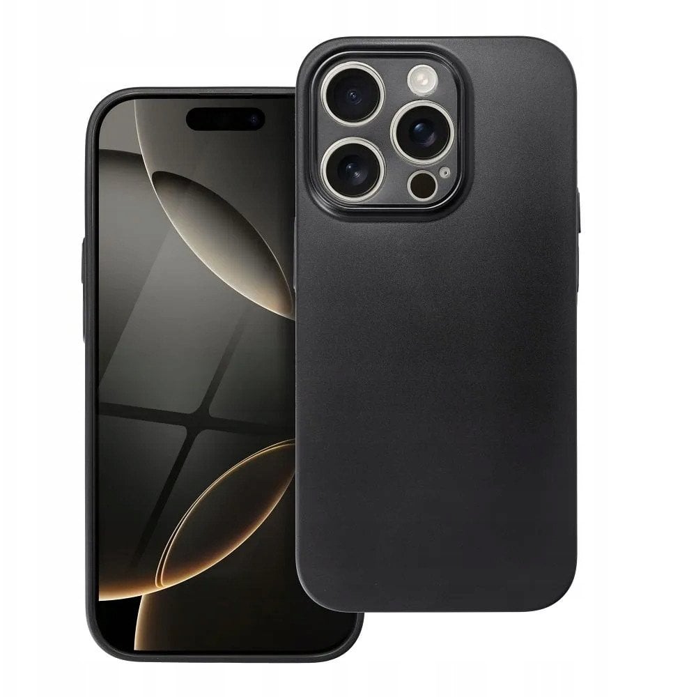 Futerał ULTRATHIN MATT do IPHONE 16 Pro Max czarny