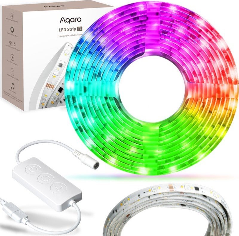 Aqara Aqara T1 Taśma Led Rgb Zigbee Homekit Eu 2M