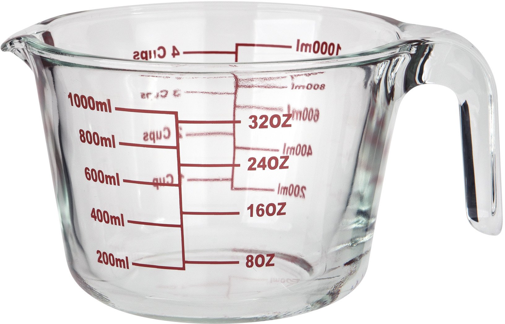 Dzbanek miarowy pojemnik szklany 1L