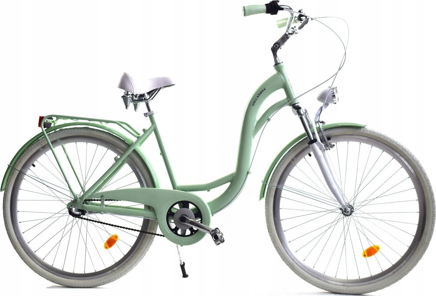 Dallas Bike Rower Dallas City Alu 26" 3spd - miętowy z białym