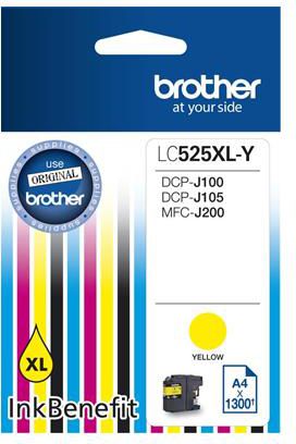 Tusz Brother tusz oryginalny LC525XLY (yellow)
