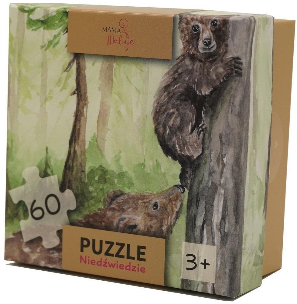 Puzzle 60el Niedźwiedzie