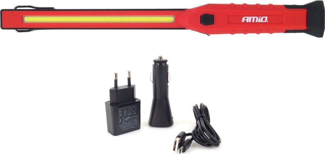 Latarka AMiO Latarka inspekcyjna z wbudowanym akumulatorem wt01