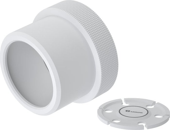 Barrow Barrow D5 Gehäuse Aluminium - weiß