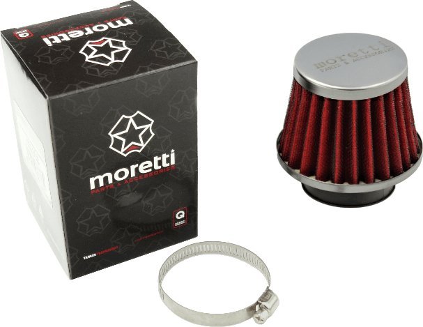 Moretti Filtr powietrza stożkowy, średnica 38 mm