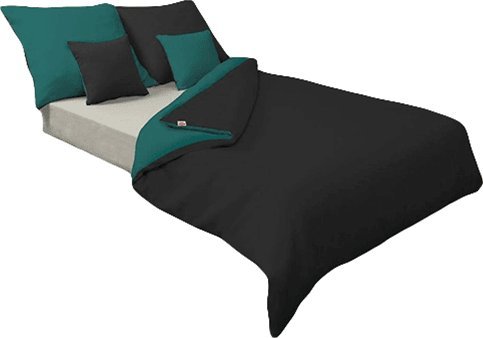 Multitex Pościel 160 x 200 3cz Satynowa Double Face Gold 15