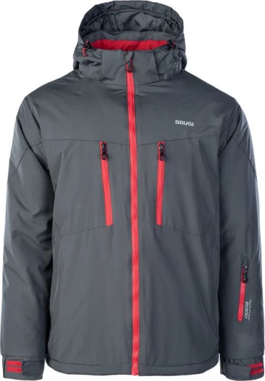 Kurtka narciarska męska Brugi 4ARG Szara r. M