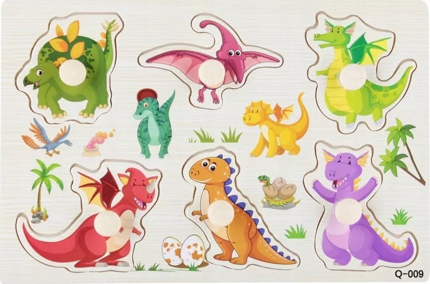 Mega Creative UKLADANKA DREW DINO 23X15X1 MC FOLIA 200