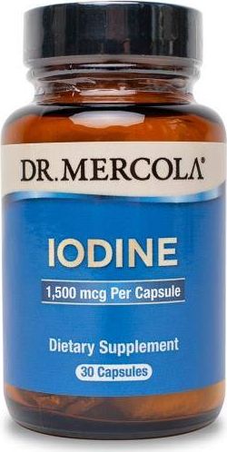Dr.Mercola Jod 1,5 mg 30 kapsułek Dr. Mercola