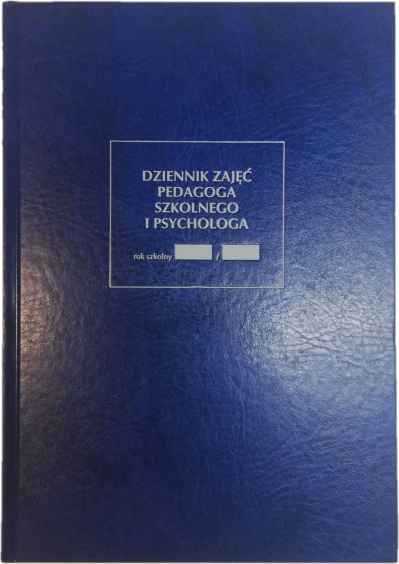 Typograf Dziennik zajęć pedagoga szkolnego i psychologa A4