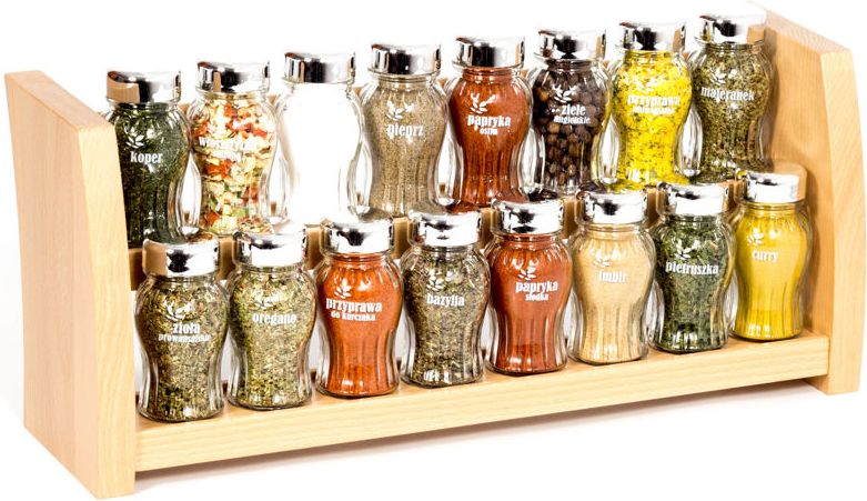 GALD Półka stojąca Flipper, naturalny połysk (16IIs_N_połysk)