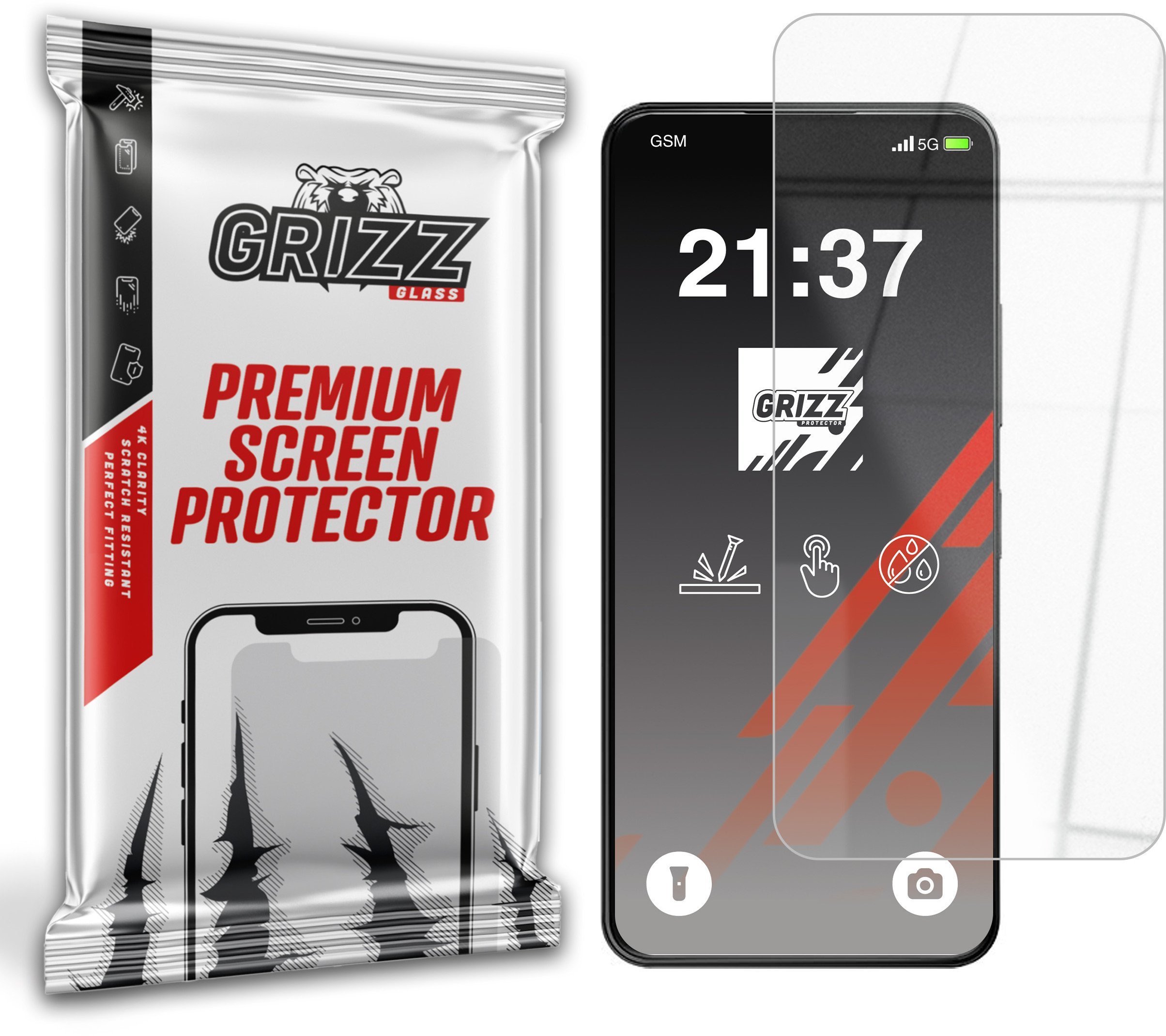 GrizzGlass Szkło hybrydowe HybridGlass do HMD Arc