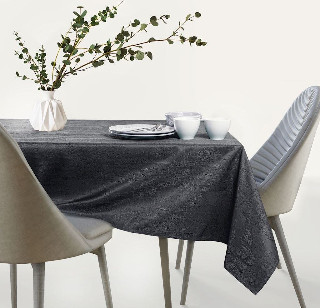 AmeliaHome AmeliaHome obrus plamoodporny VESTA HMD DARKGREY O110X200