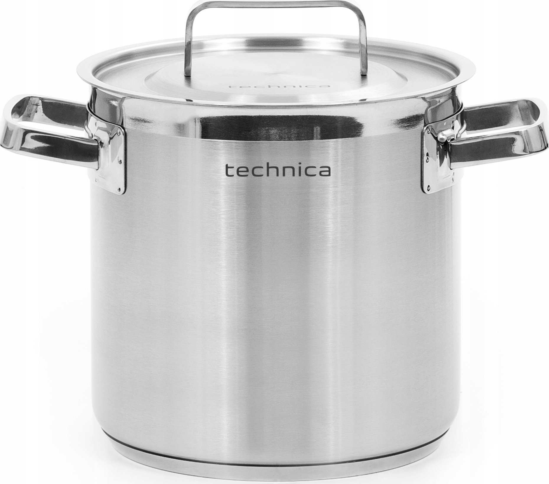 Technica Garnek wysoki 6,3 l o średnicy 200 mm z pokrywką ze stali nierdzewnej | TECHNICA, Platinum Line