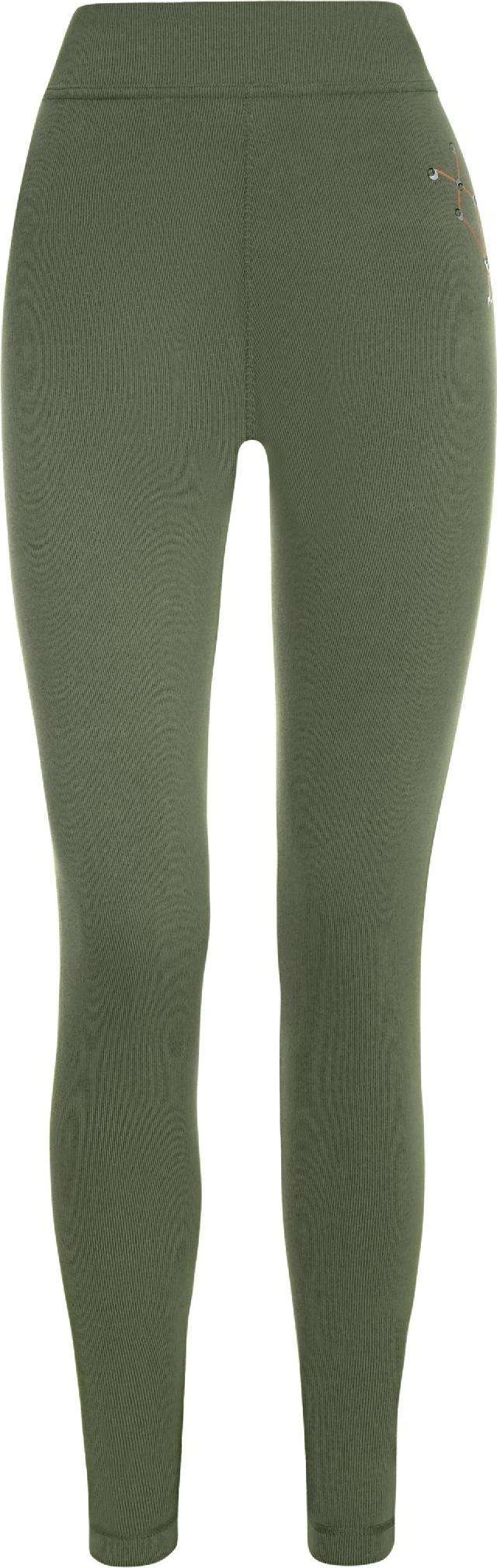 Graff Legginsy termoaktywne damskie Graff 906 Oliwka