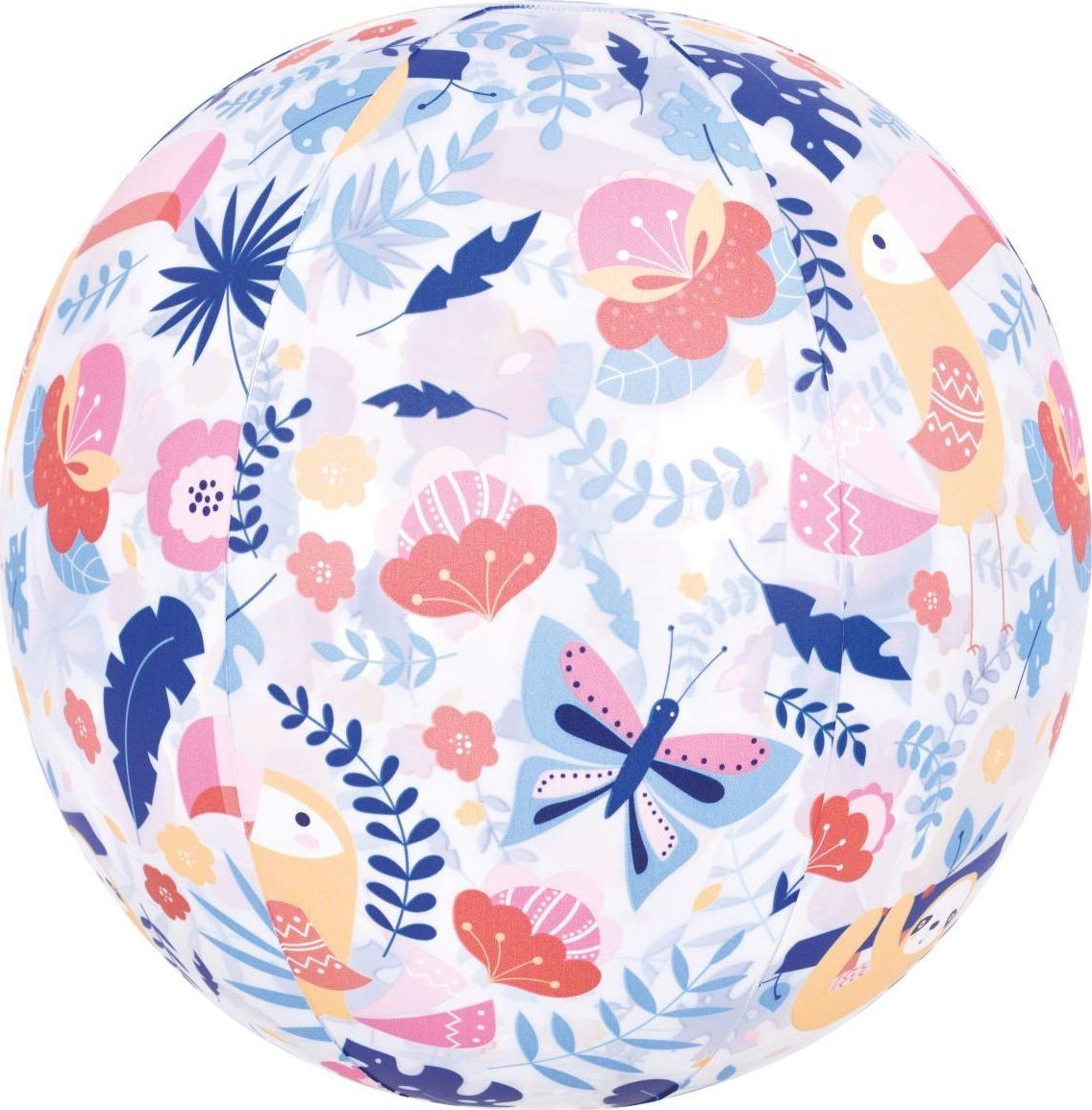 JiLong PIŁKA PLAŻOWA DMUCHANA OCEAN 50CM 53012 TUCAN