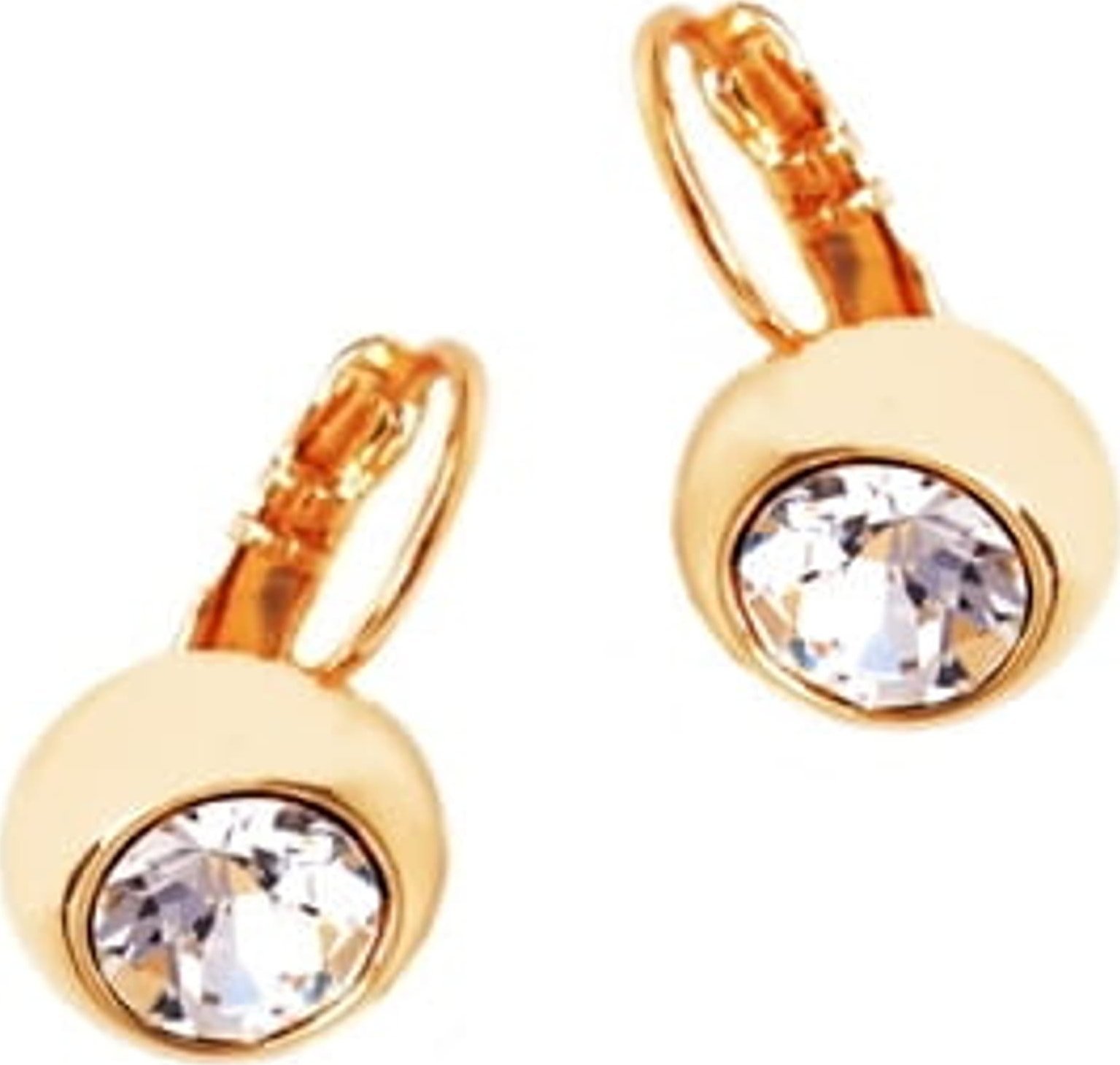 Colibra Kolczyki kryształ w obręczy (P4523AU)