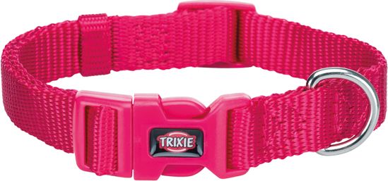 Trixie Obroża Premium fuksja r. S 25–40 cm/15 mm