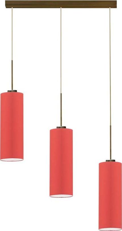 Lampa wisząca Lumes Lampa wisząca kuchenna na złotym stelażu - EX388-Bornex - 18 kolorów Ecru