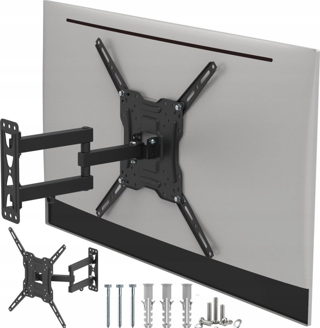 VETOUSON Uchwyt do Telewizora 20-60 cali VX-209 OBROTOWY WIESZAK TV Uniwersalny