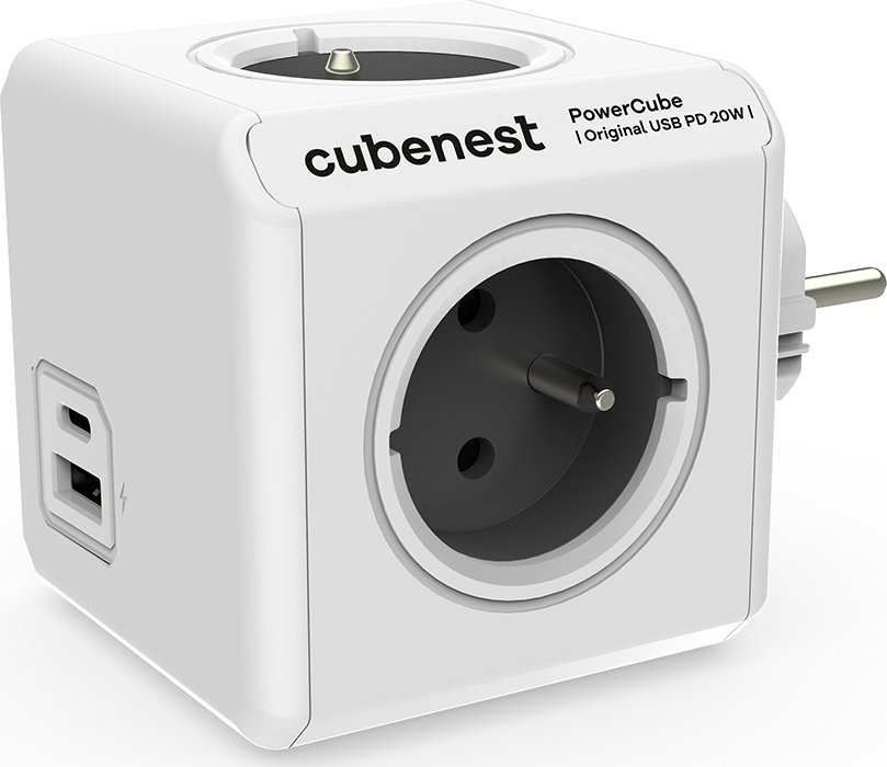 Cubenest PowerCube Original Usb A+c Pd 20 W Szary (PC220GY)