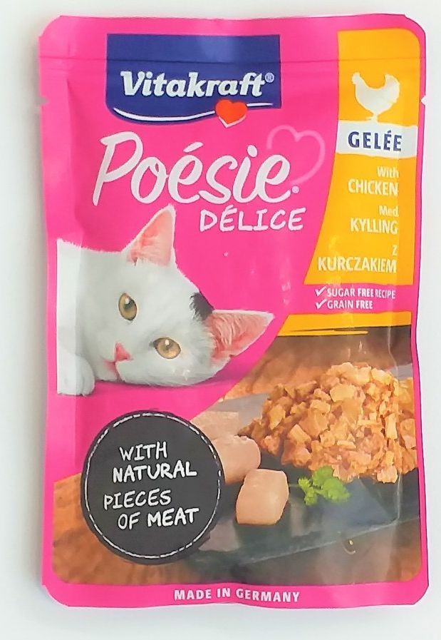Vitakraft VITAKRAFT KOT 85g sasz. POESIE KURA żel DELI /23