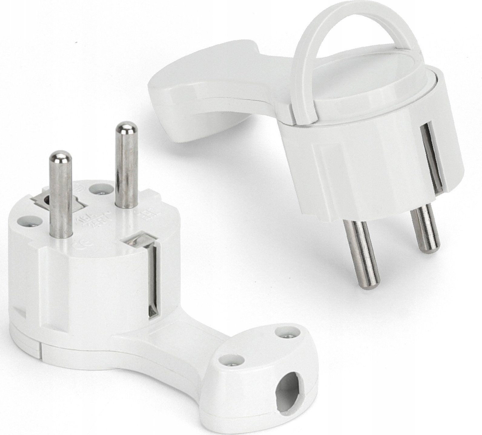 Montis Wtyczka rozbieralna kątowa płaska WT-16UP Montis MT093 biała