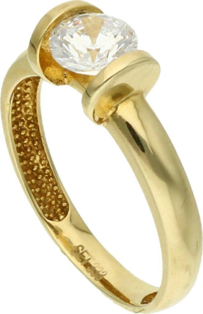 Rosanto Złoty pierścionek z cyrkonią roz. 12 333 8k