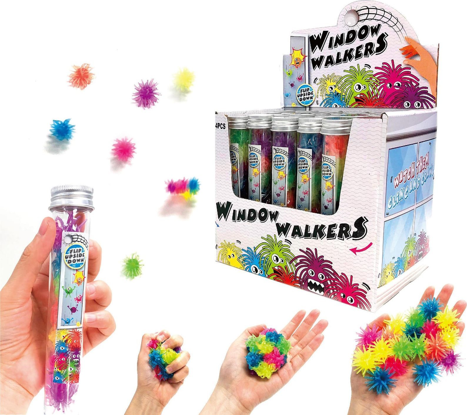 Trifox POTWORKI ŻELOWE SCHODZĄCE PO SZYBIE