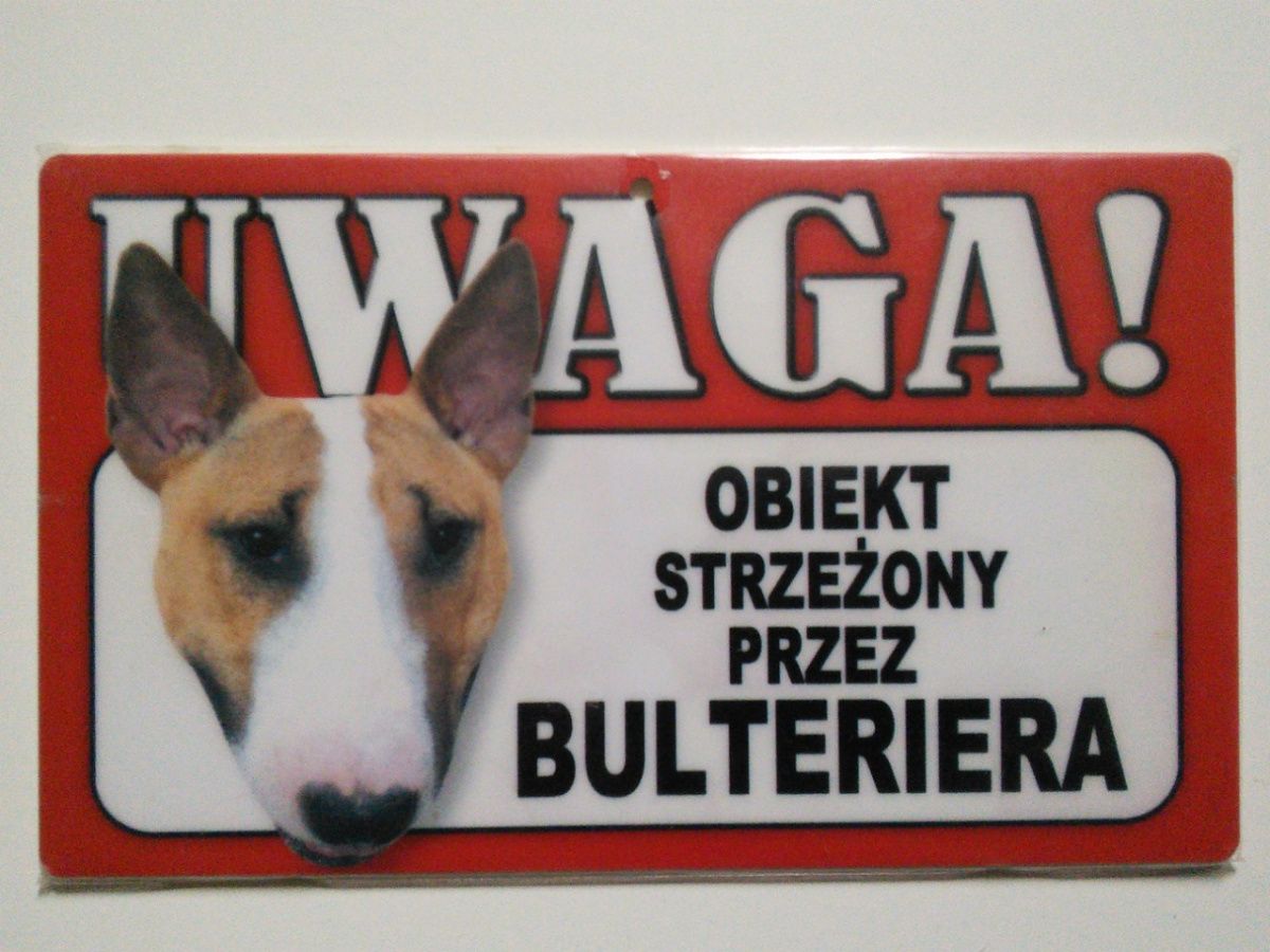 Power Gift Tabliczka ostrzegawcza PVC